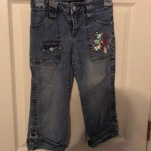Girls size 10 capri jeans